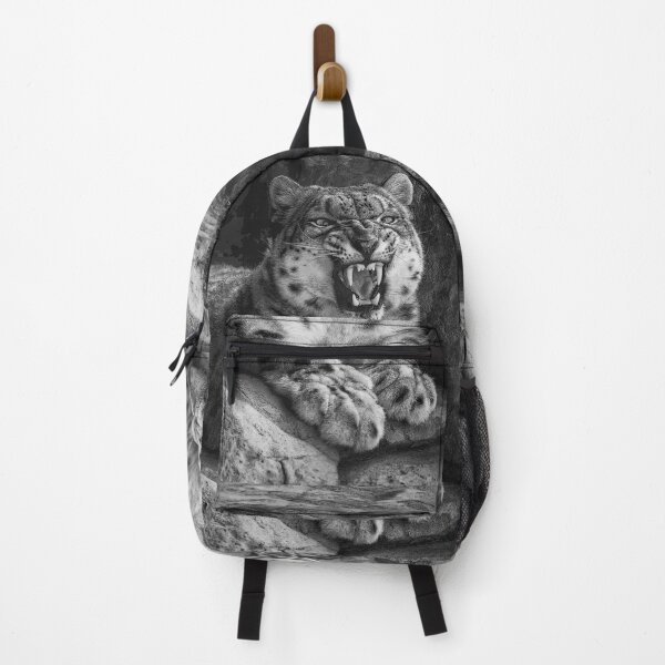 Item preview, Snarling Snow Leopard designed and sold by NaturallyArt.