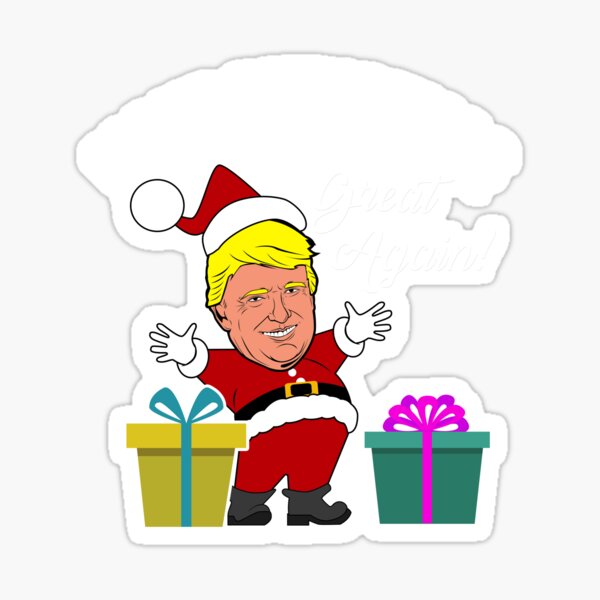 Item preview, Make Christmas Great Again Donald Trump T-Shirt designed and sold by AllStarMerch.