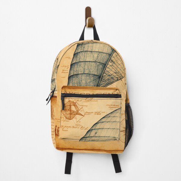 Item preview, Technical Sketch of a Paraglider, Leonardo da Vinci abstract designed and sold by Wearable Message.