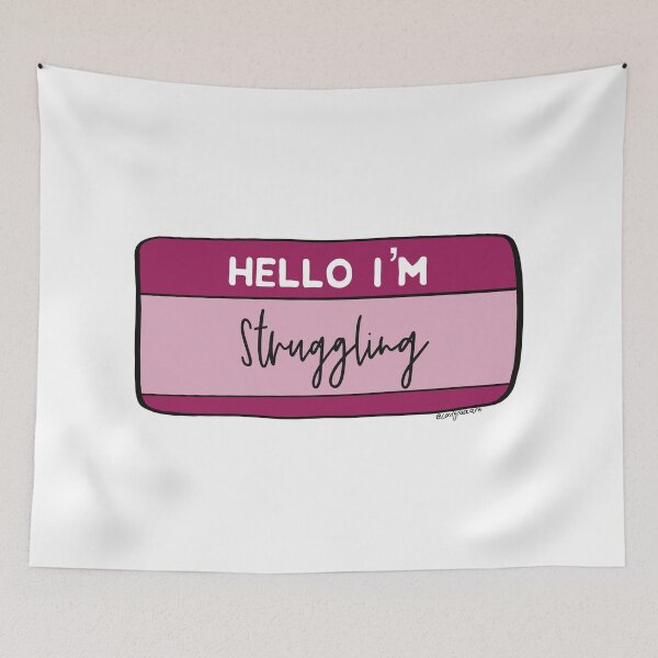 Item preview, Hello I’m- Struggling designed and sold by LordGraceArt.