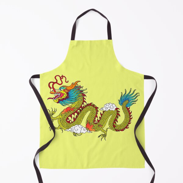 Item preview, Yellow Asian Dragon designed and sold by Anthony Seeker.