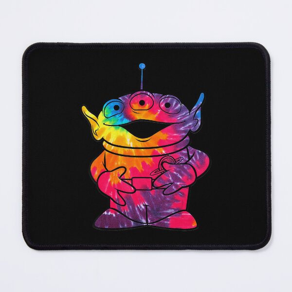 Item preview, Cartoon Toy Style Tie-Dye Alien Portrait  designed and sold by silmanpaa5.