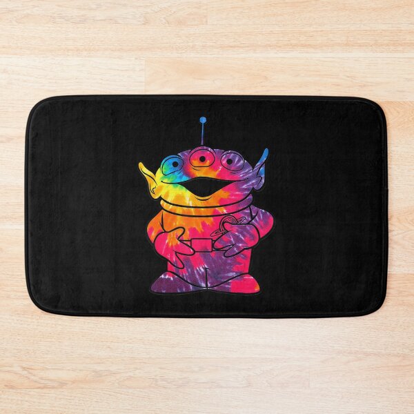Item preview, Cartoon Toy Style Tie-Dye Alien Portrait  designed and sold by silmanpaa5.