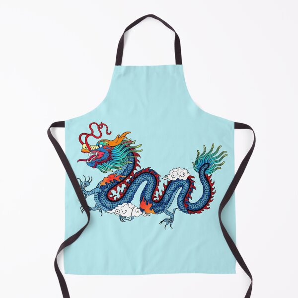 Item preview, Blue Asian Dragon designed and sold by Anthony Seeker.