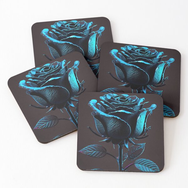 Item preview, Blue Tipped Rose (Variation) designed and sold by OccultDreams.