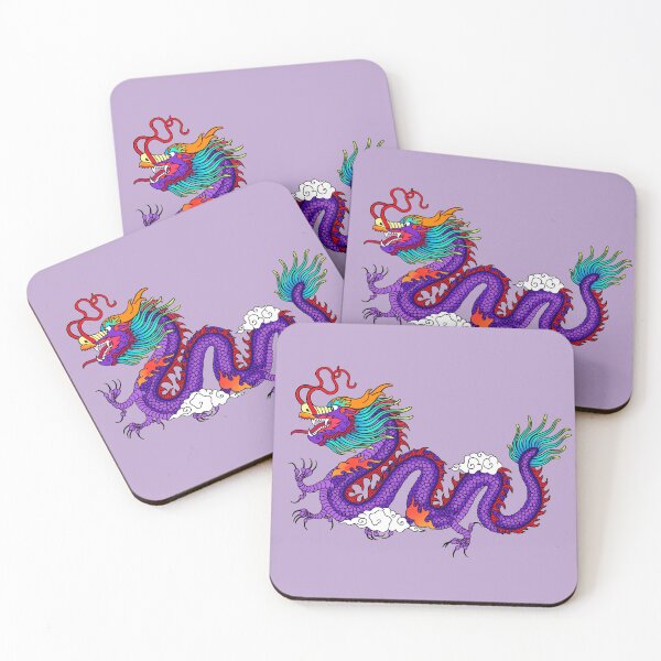 Item preview, Purple Asian Dragon designed and sold by Anthony Seeker.