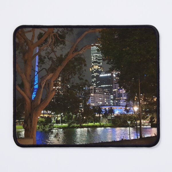 Item preview, Night view of Southbank from Birrarung Marr designed and sold by Rocco Dimase.
