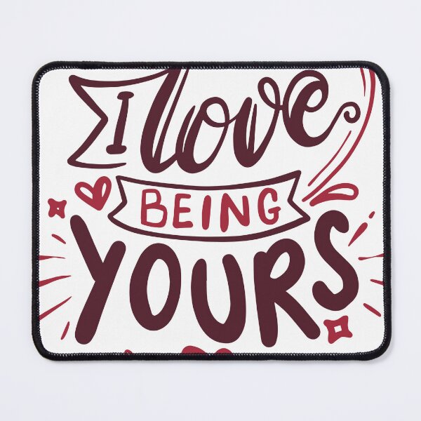 Item preview, I Love Being Yours red designed and sold by daijugrafx.