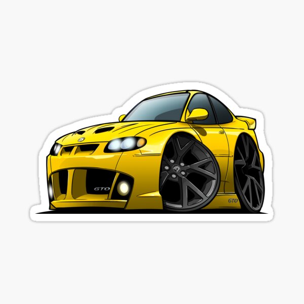 Item preview, Holden GTO Monaro Cartoon Car designed and sold by Brad Van Geest.