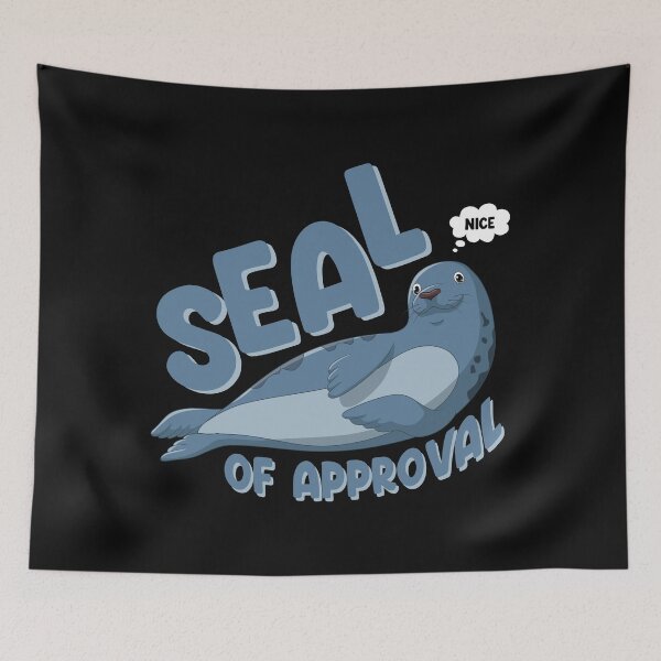 Item preview, Seal Of Approval - Sea Animal designed and sold by Sebhaxer.