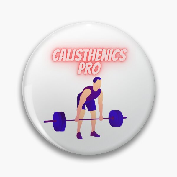 Item preview, calisthenics Pro-inspirational motivation white background designed and sold by Master4art.