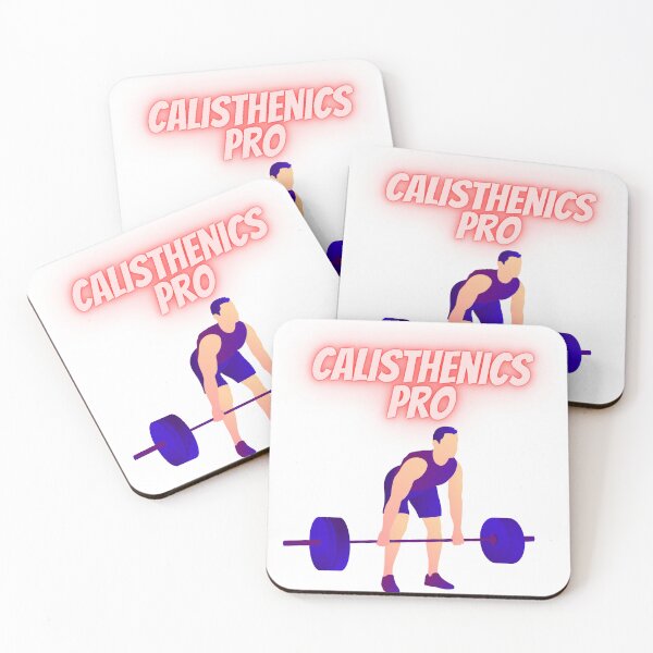 Item preview, calisthenics Pro-inspirational motivation white background designed and sold by Master4art.