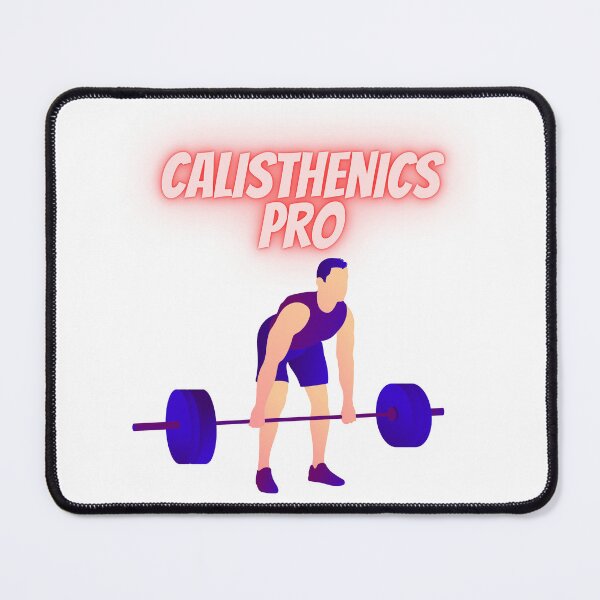 Item preview, calisthenics Pro-inspirational motivation white background designed and sold by Master4art.
