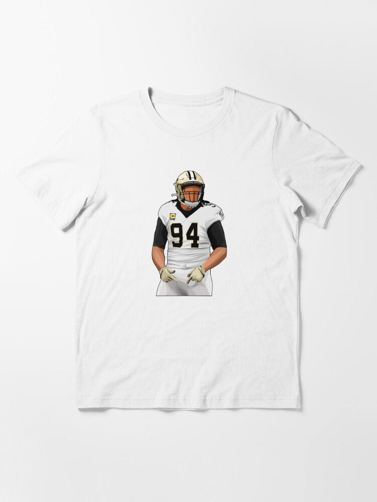 Cameron Jordan #94 Celebrates After Sack' Essential T-Shirt for Sale by  DropKick27