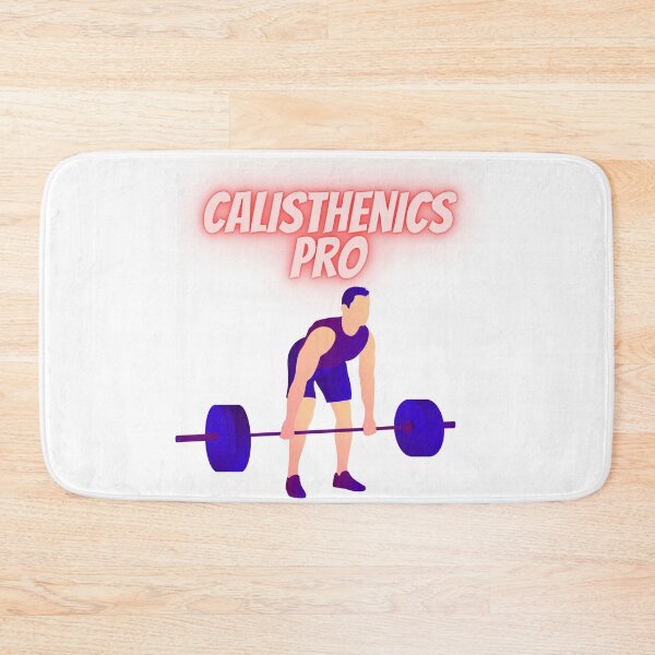 Item preview, calisthenics Pro-inspirational motivation white background designed and sold by Master4art.