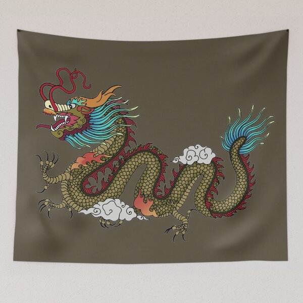 Item preview, Brown Asian Dragon designed and sold by Anthony Seeker.