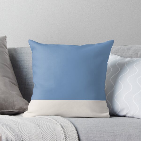 Item preview, Blue Cream-Minimal Color Block by Bossy Cat Home designed and sold by BossyCatHome.