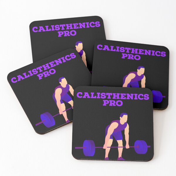 Item preview, calisthenics Pro-inspirational motivation Black background designed and sold by Master4art.