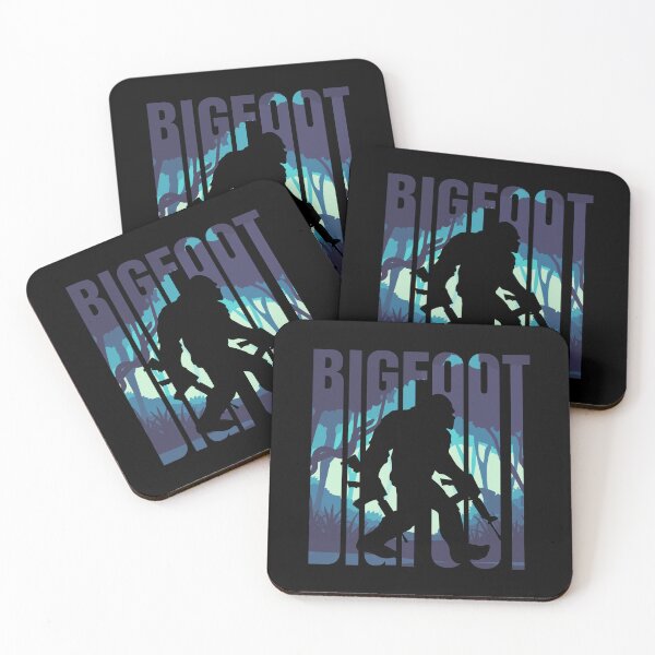 Item preview, Retro Bigfoot Silhouette Monster designed and sold by Sebhaxer.