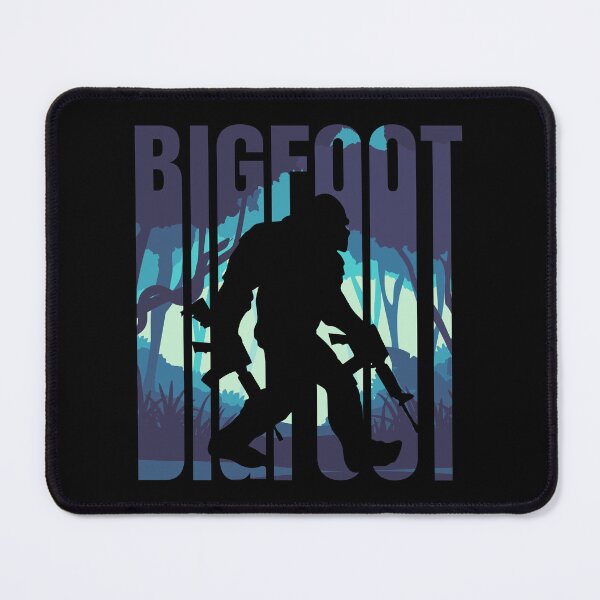 Item preview, Retro Bigfoot Silhouette Monster designed and sold by Sebhaxer.