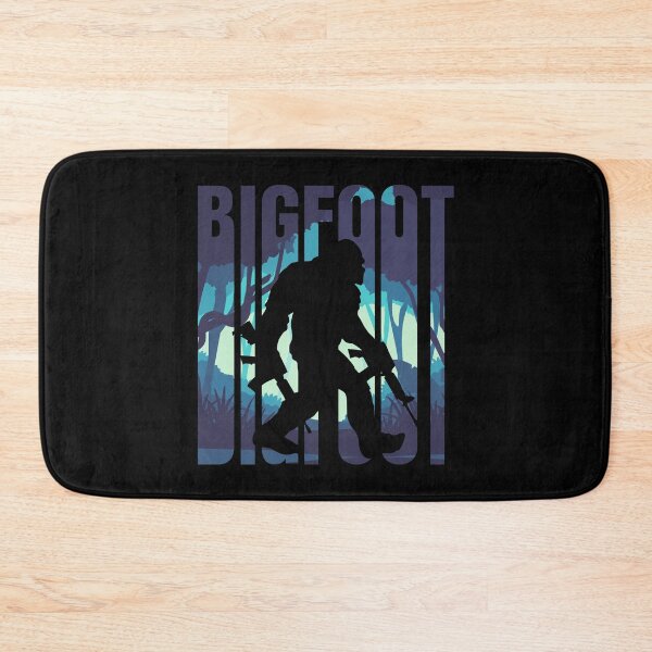 Item preview, Retro Bigfoot Silhouette Monster designed and sold by Sebhaxer.