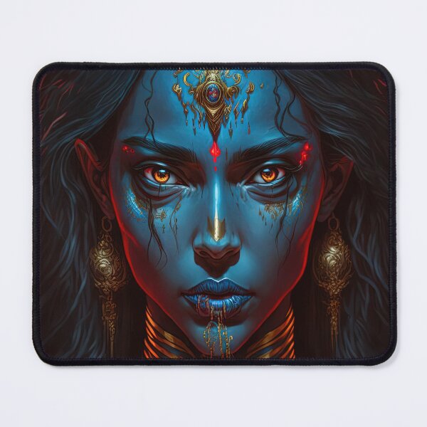 Item preview, Beautiful Kali Illustration designed and sold by OccultDreams.