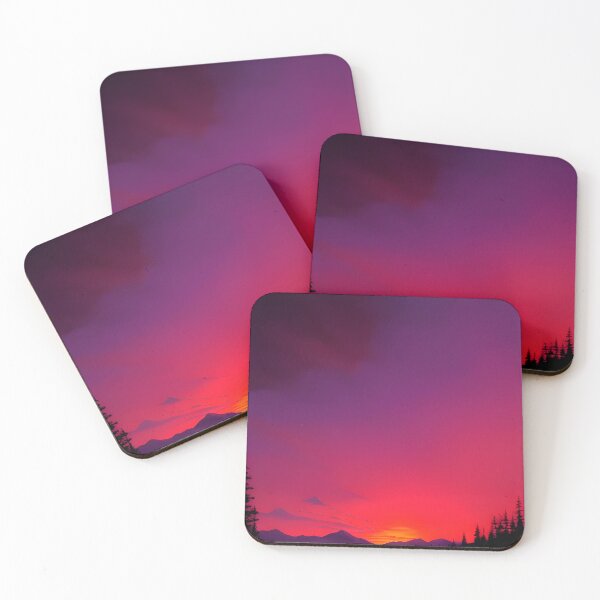 Item preview, Enhance Your Space with Our Beautiful Collection of Minimalist Landscape Sunrise Water View Prints designed and sold by supeart.