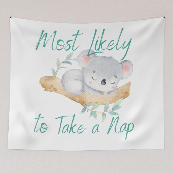 Item preview, Most likely to take a nap designed and sold by Madalina-Ivg.