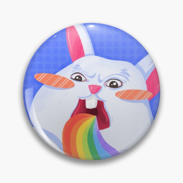 Item preview, Screaming Rainbow Bunny  designed and sold by lilsmilley99.