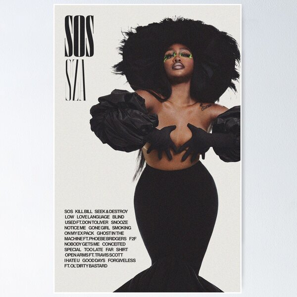 Item preview, SZA SOS designed and sold by olivebranchshop.