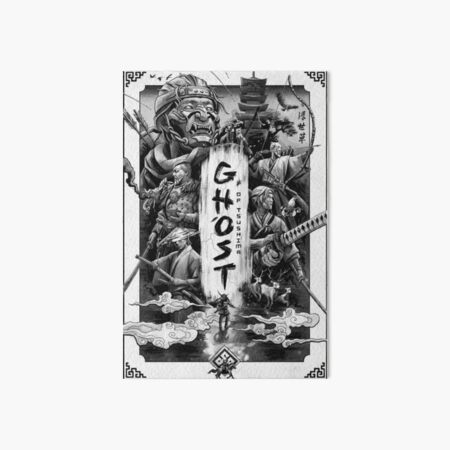Artikel-Vorschau von Geist von Tsushima, designt und verkauft von UltimateReject.