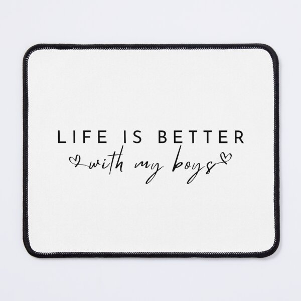 Item preview, Life is Better with My Boys, Boy Mom, Boy Mama, Mom of Boys Gift designed and sold by redsh2564.