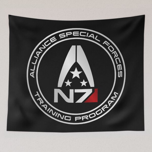 Item preview, Mass Effect N7 - Logo designed and sold by Sebhaxer.