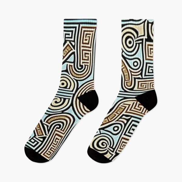 Item preview, Turquoise Geo designed and sold by peggieprints.