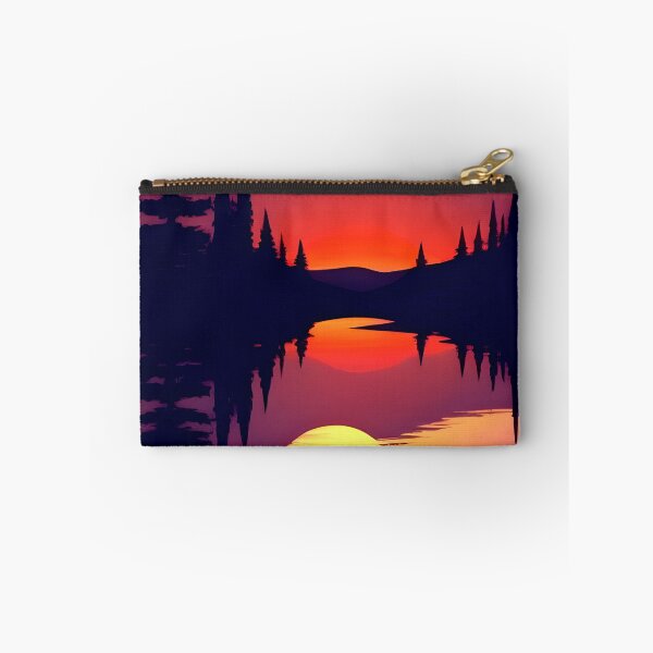 Item preview, Find the Perfect Minimalist Landscape and Lake Sunrise Print for Your Personal Style and Taste designed and sold by supeart.