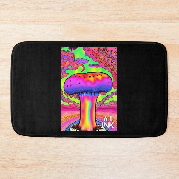 Item preview, A.I INK | Bioluminescence Mushroom Aesthetic  designed and sold by AI-INK.