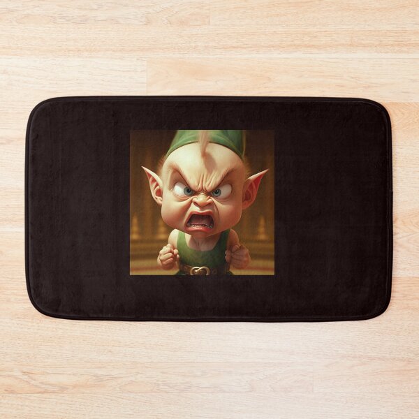 Item preview, Angry Little Christmas Elf designed and sold by amazing1designs.