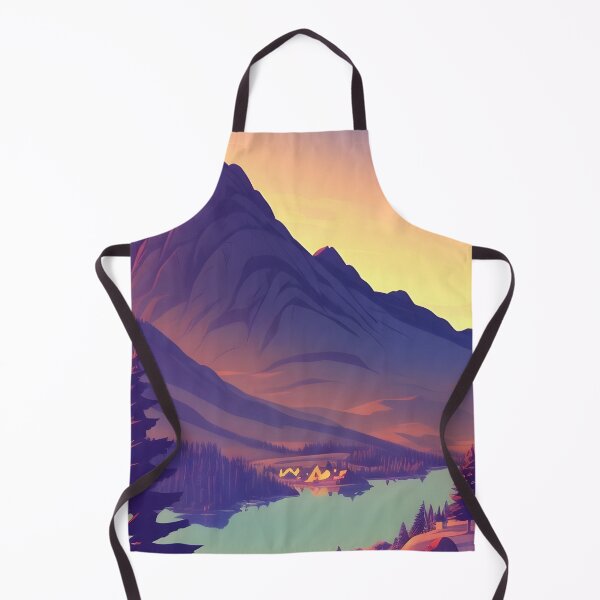 Item preview, Find the Perfect Minimalist Matte Painting of Bavarian Alps Print for Your Personal Style and Preferences designed and sold by supeart.