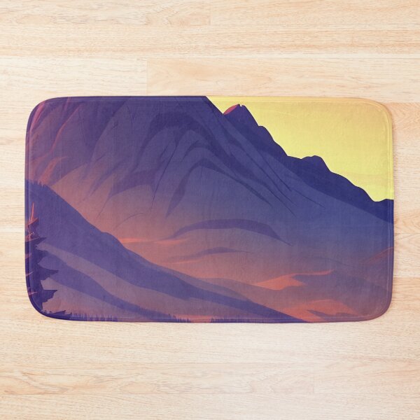 Item preview, Find the Perfect Minimalist Matte Painting of Bavarian Alps Print for Your Personal Style and Preferences designed and sold by supeart.
