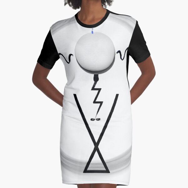 Ohm, Electric Current, Electricity, Electrical Resistance, Conductance, Electrician, Ampere, Electrical Network by Salvador Dali Graphic T-Shirt Dress