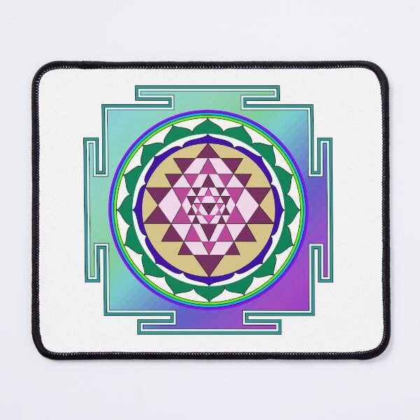Item preview, Attract Wealth Mandala (Sri Yantra Mandala) designed and sold by IceCreamSmile.