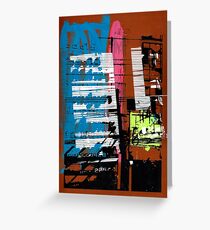 Thailand Facade Greeting Card