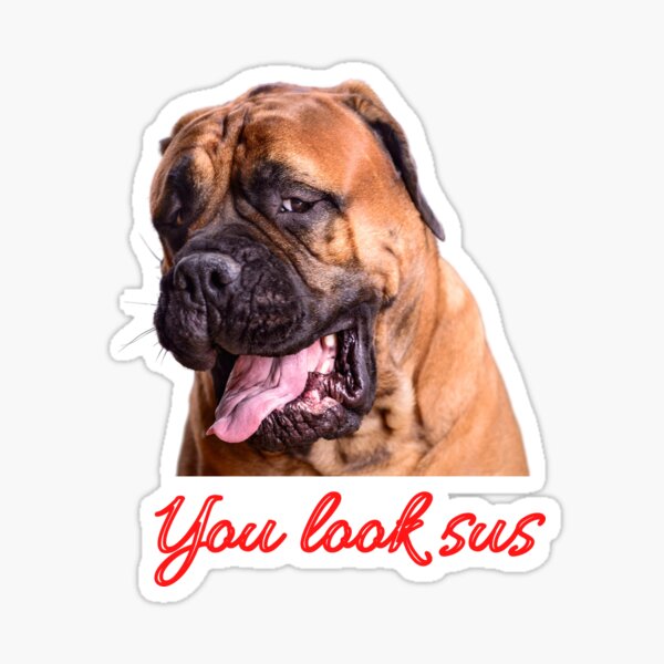 Sus Dog Stickers for Sale