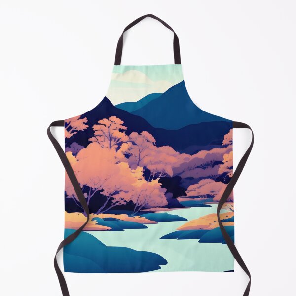 Item preview, Bring the Beauty of Blue Tones and Landscapes into Your Home with Our Stunning Minimalist Prints designed and sold by supeart.