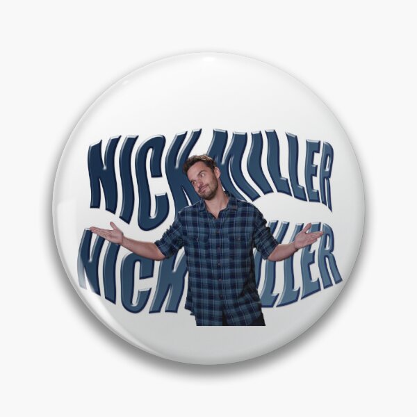 Item preview, Nick Miller from New Girl designed and sold by RedBREEble.