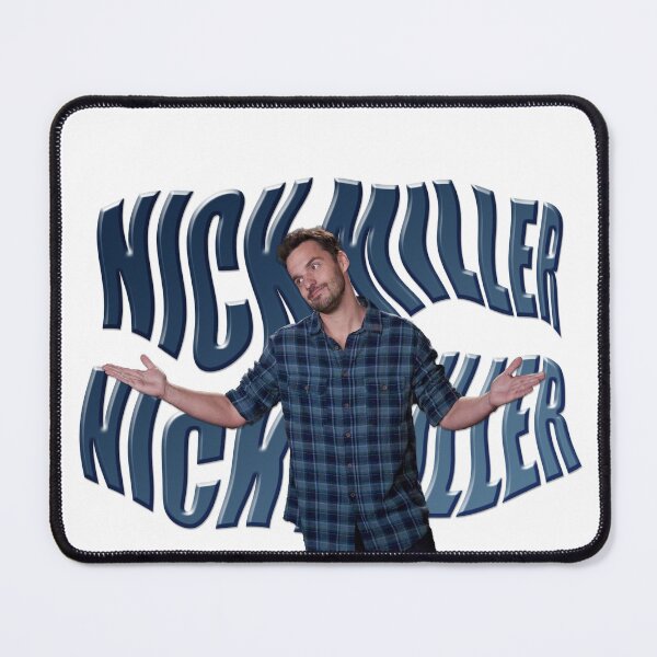 Item preview, Nick Miller from New Girl designed and sold by RedBREEble.