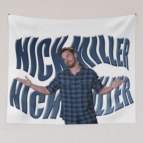 Item preview, Nick Miller from New Girl designed and sold by RedBREEble.