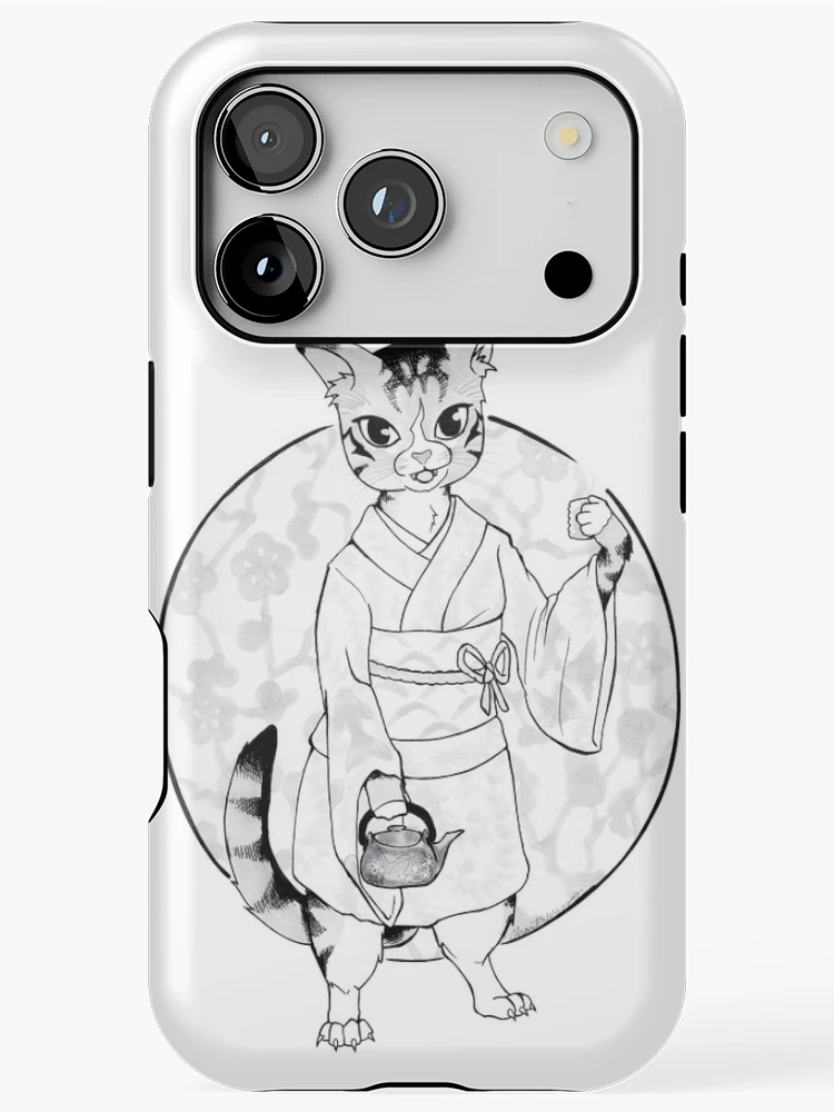 Thumbnail 1 of 4, iPhone Case, Bakneko designed and sold by Ranefea.