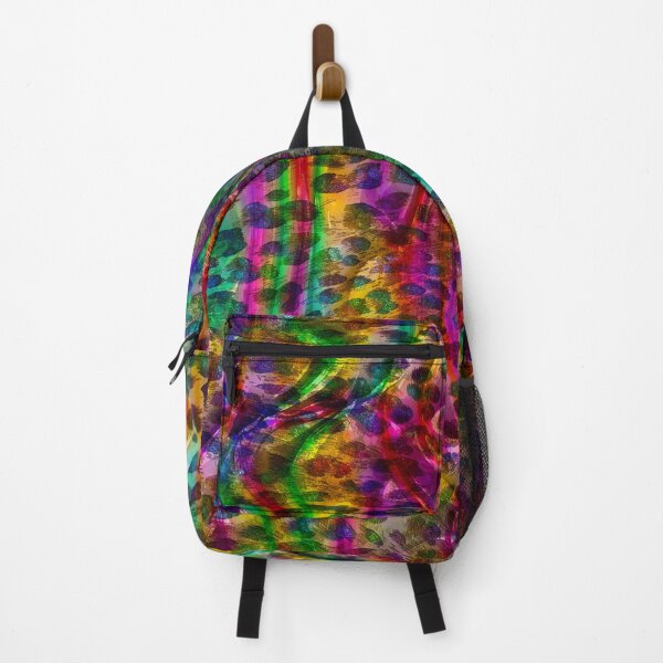 Item preview, Rainbow colors leopard print design,Animal skin background designed and sold by oyonni design.