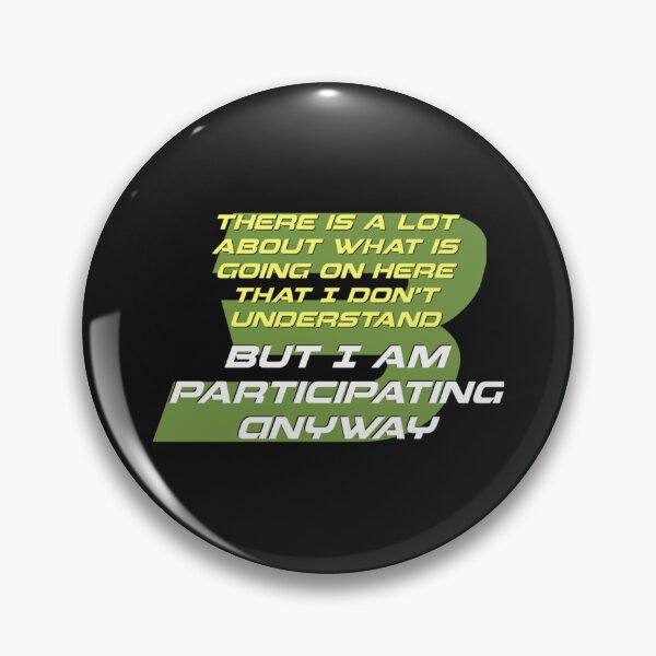 Item preview, Murderbot Diaries - Participating Anyway   designed and sold by BasiiCali.